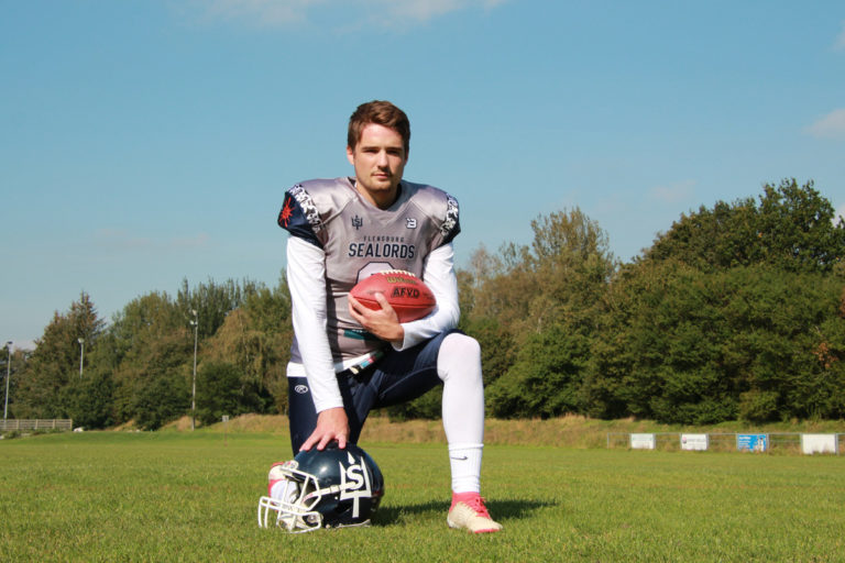 Flensburg Sealords Quarterback Matthias Leder: Auf den Spuren von Tom Brady
