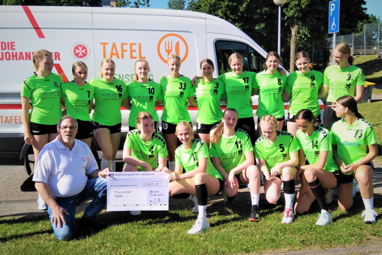 Jugend vom TSV Nord Harrislee: Erfolgreiche Spendenaktion für die Flensburger Tafel
