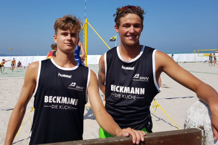 U19 Beachvolleyball-Meisterschaften: Der große Wurf blieb aus