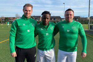 Robin Hansen, Charbel Kponou und Daniel Sekowski sind zurück bei IF Stjernen Flensborg. Foto: TNS Sports